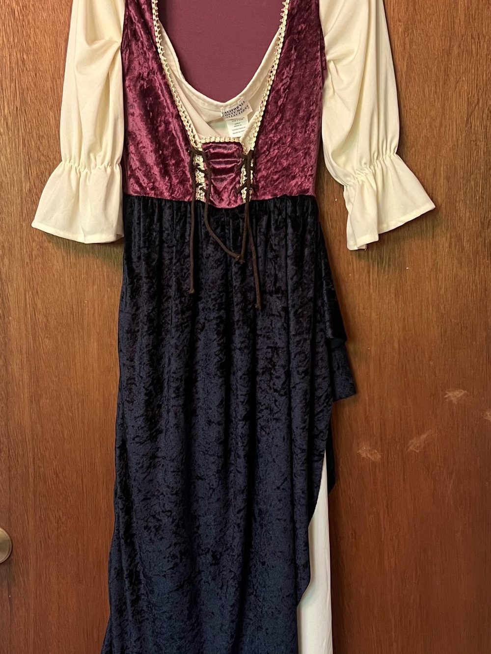 Renaissance Dress in Purple and Navy - Classic Costume